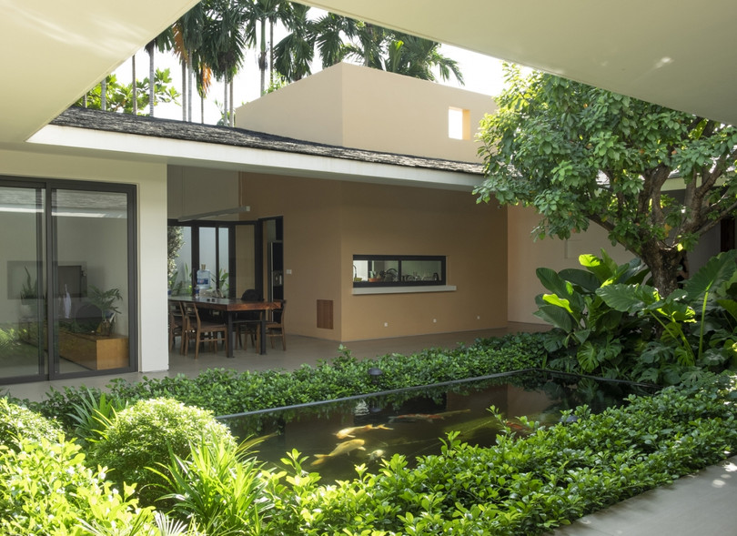 Ngôi nhà dành cho 3 thế hệ có sự phân chia hợp lý, khoa học