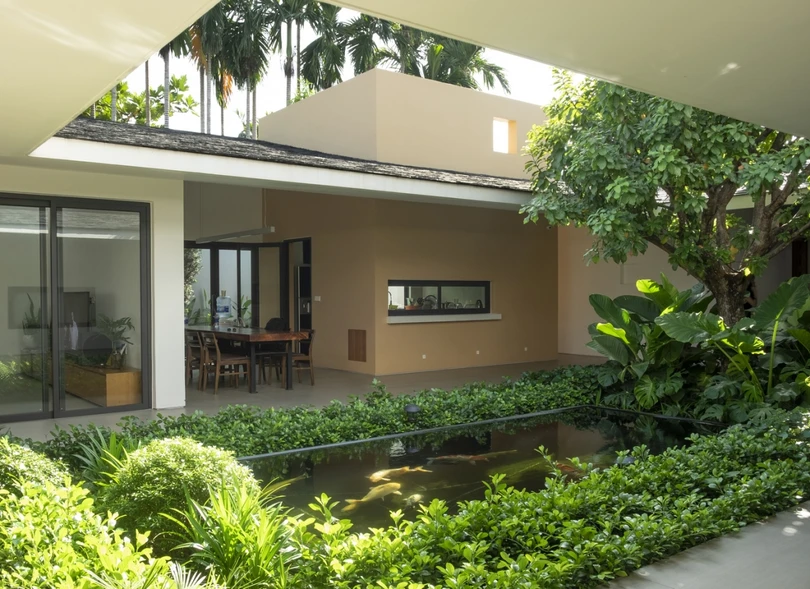 Ngôi nhà dành cho 3 thế hệ có sự phân chia hợp lý, khoa học