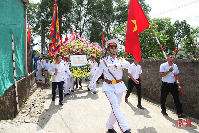 Nhà thờ dòng họ Trần Hậu ở Hà Tĩnh đón bằng Di tích lịch sử - văn hóa cấp tỉnh