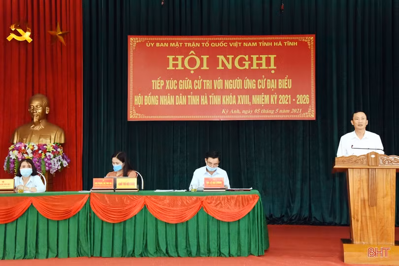 Các ứng cử viên đại biểu HĐND Hà Tĩnh sẽ đáp ứng kỳ vọng của Nhân dân