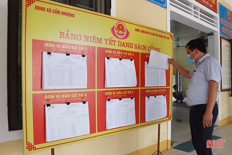 Cẩm Xuyên sẵn sàng cho ngày hội toàn dân đi bầu cử