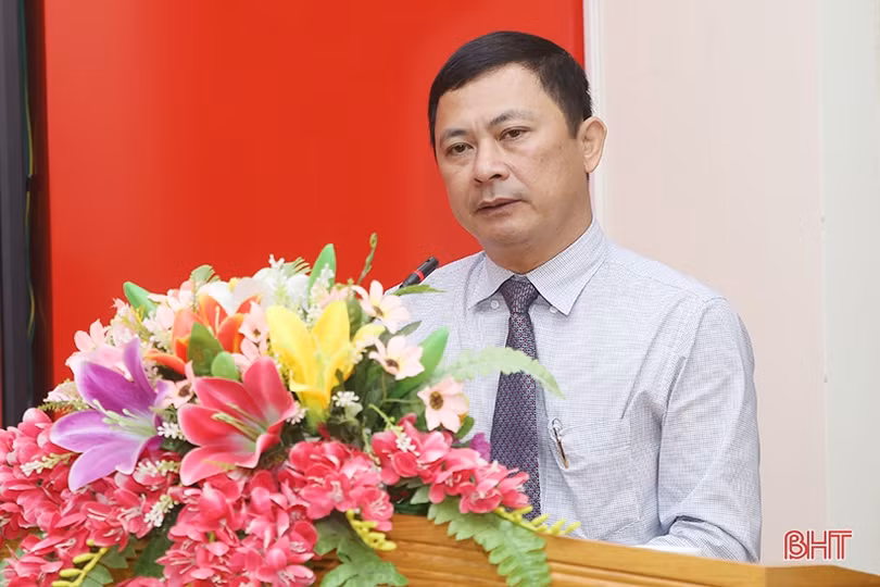 Công bố quyết định bổ nhiệm Giám đốc Bảo hiểm Xã hội Hà Tĩnh