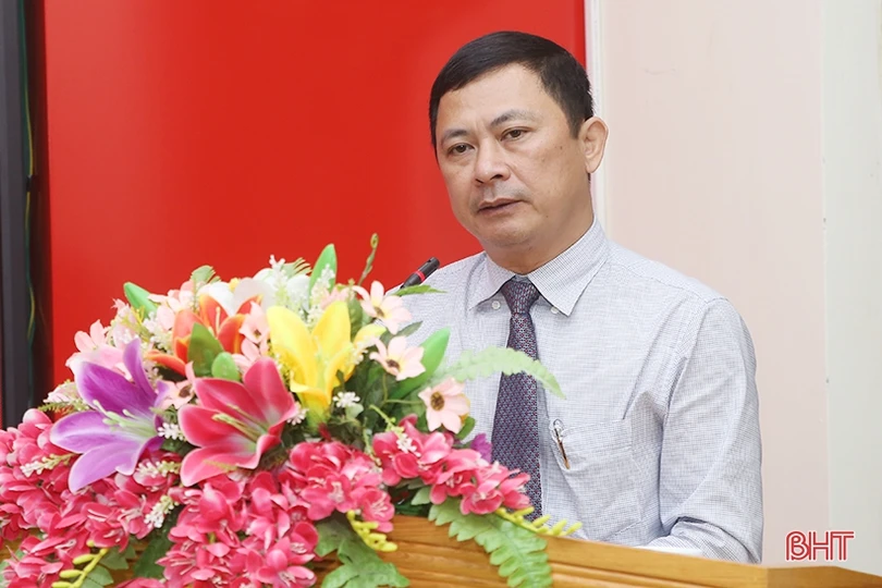 Công bố quyết định bổ nhiệm Giám đốc Bảo hiểm Xã hội Hà Tĩnh