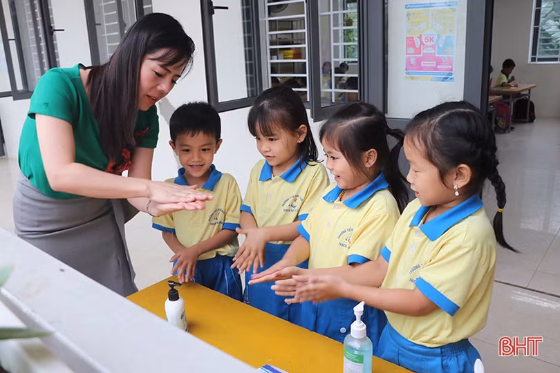 Các trường học ở Hà Tĩnh siết chặt 5K, duy trì nền nếp học tập sau kỳ nghỉ lễ