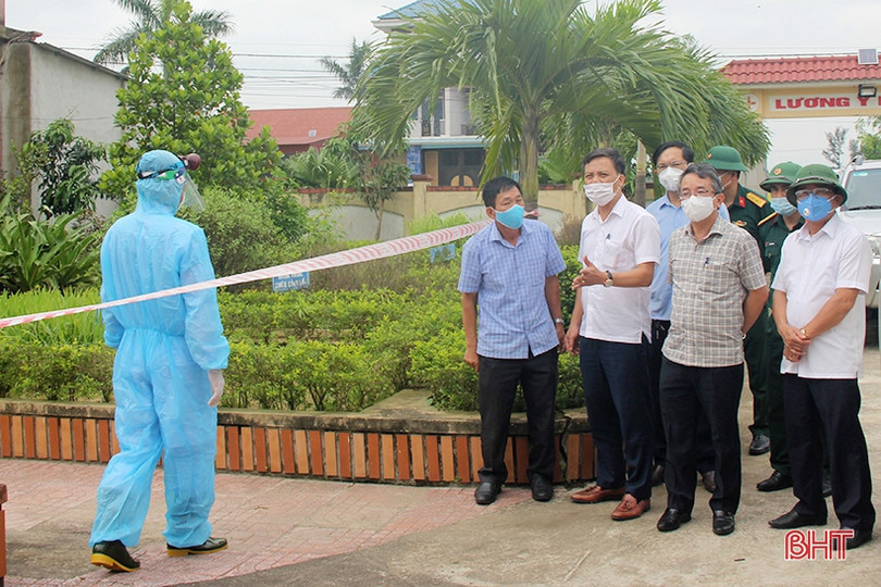 Tiếp tục rà soát, điều tra dịch tễ đối với các trường hợp F1, F2 ở Hà Tĩnh