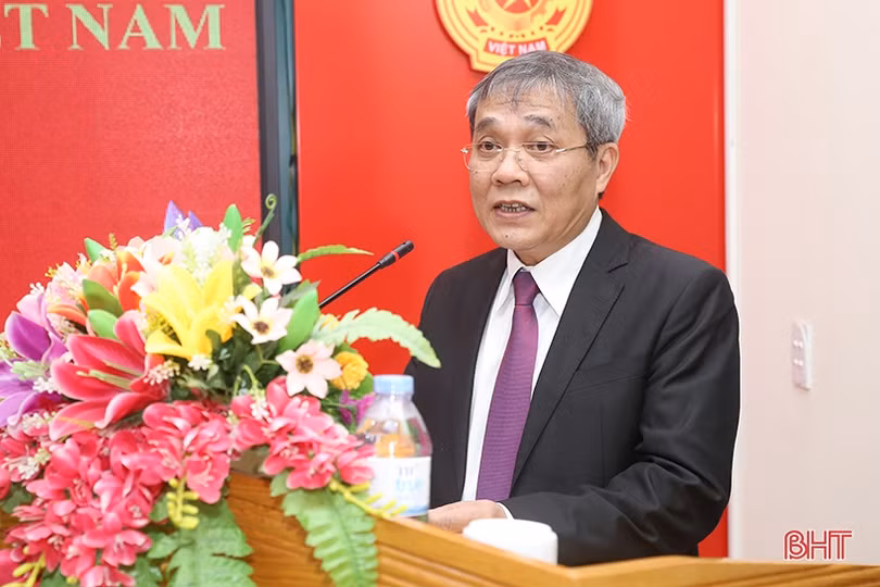 Công bố quyết định bổ nhiệm Giám đốc Bảo hiểm Xã hội Hà Tĩnh