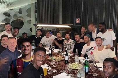 Toàn đội Barca bị điều tra vì bữa tiệc của Messi