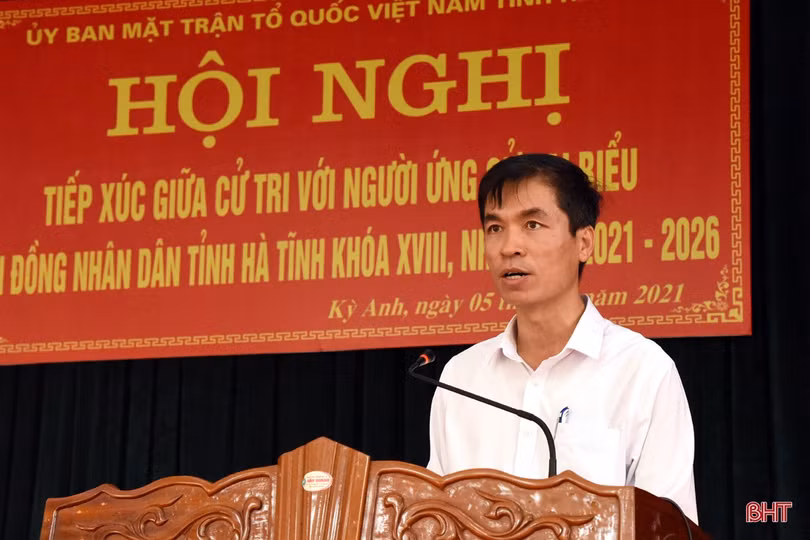 Các ứng cử viên đại biểu HĐND Hà Tĩnh sẽ đáp ứng kỳ vọng của Nhân dân