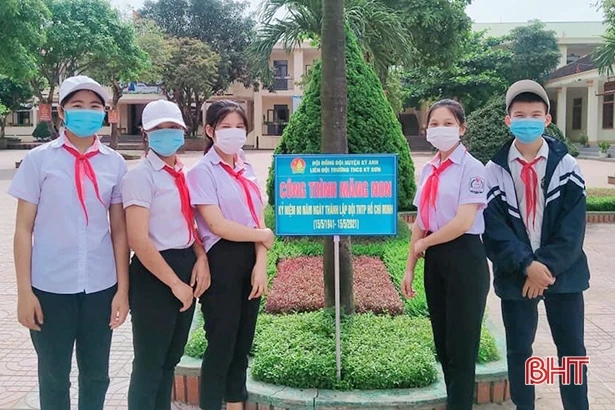 Nhiều công trình măng non nhân kỷ niệm 80 năm ngày thành lập Đội Thiếu niên tiền phong