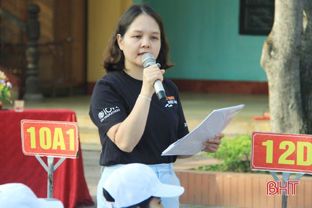 Học sinh Nghi Xuân hiểu rõ hơn về phòng chống buôn bán người