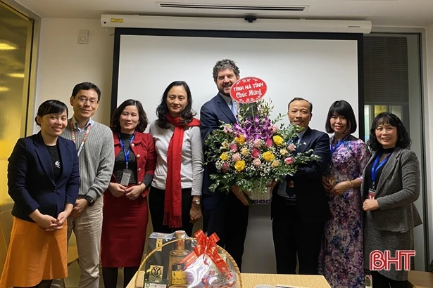 Hà Tĩnh tăng cường hợp tác với cơ quan đại diện ngoại giao nước ngoài, tổ chức quốc tế tại Việt Nam