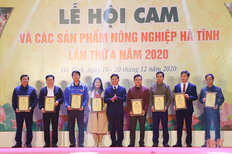 Khai mạc Lễ hội Cam và các sản phẩm nông nghiệp Hà Tĩnh lần thứ 4