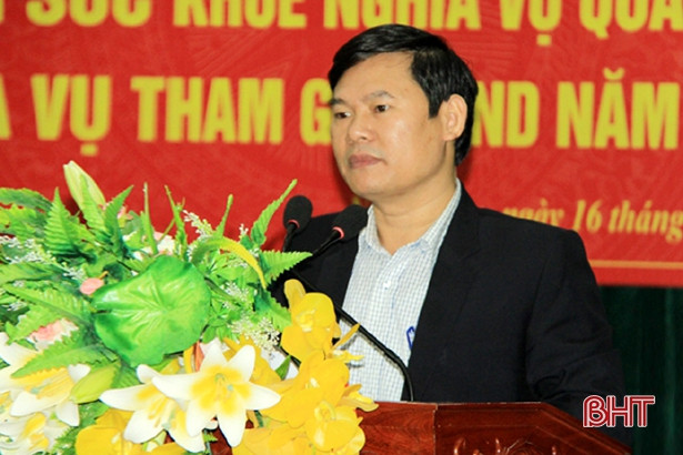 460 thanh niên Nghi Xuân tham gia khám tuyển nghĩa vụ quân sự