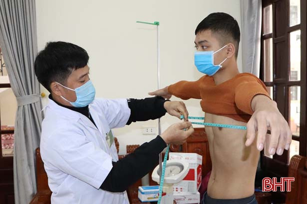 Vũ Quang tiếp tục thực hiện tốt Luật Nghĩa vụ quân sự và tuyển giao quân