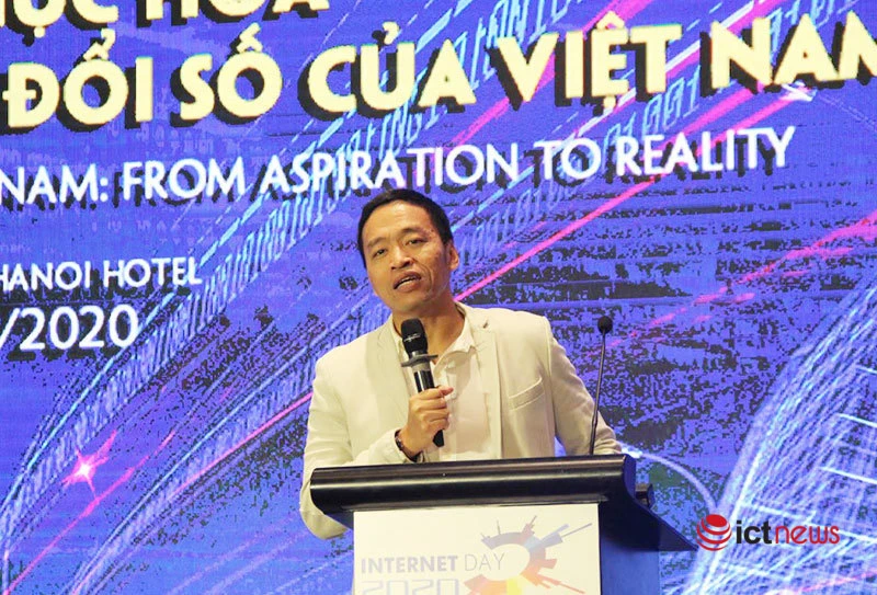 Ông Lê Hồng Minh chia sẻ ý kiến tại sự kiện Internet Day 2020 Dữ liệu cá nhân ở Việt Nam chưa được tôn trọng và bảo mật