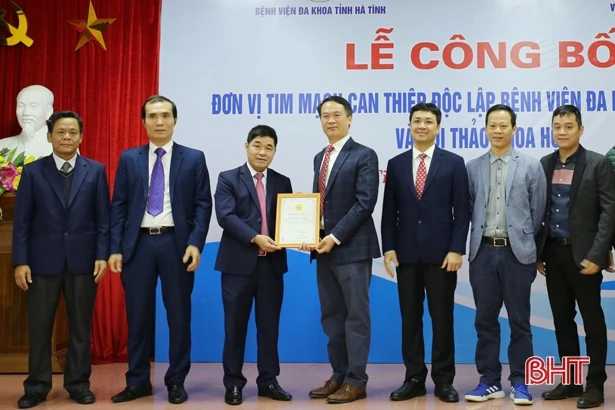 Hà Tĩnh chính thức có Đơn vị tim mạch can thiệp độc lập