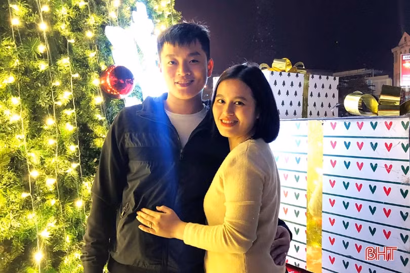 TP Hà Tĩnh ngập tràn sắc màu Giáng sinh