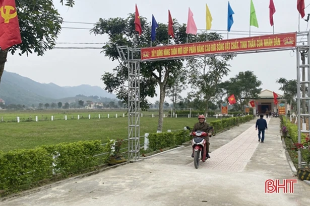 Vũ Quang “tăng tốc” cho mục tiêu huyện nông thôn mới trong năm 2020