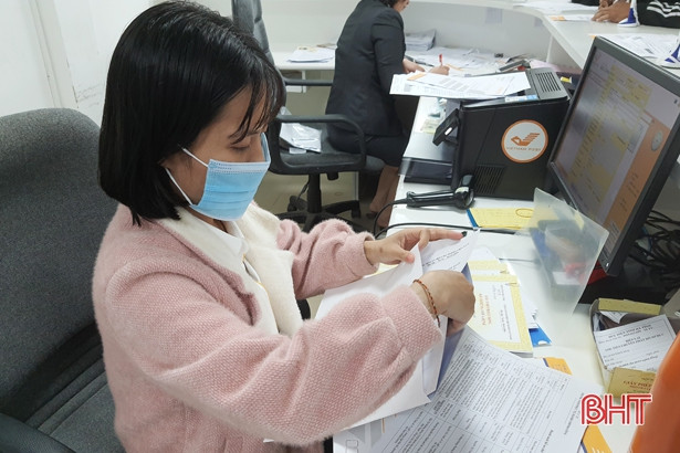 92% hồ sơ hành chính ngành Y tế Hà Tĩnh được trả qua bưu chính công ích