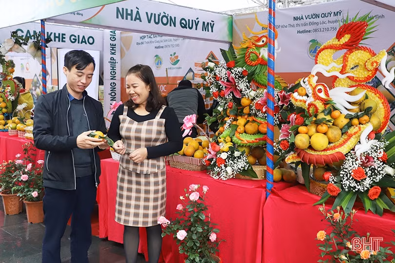 Khai mạc Lễ hội Cam và các sản phẩm nông nghiệp Hà Tĩnh lần thứ 4