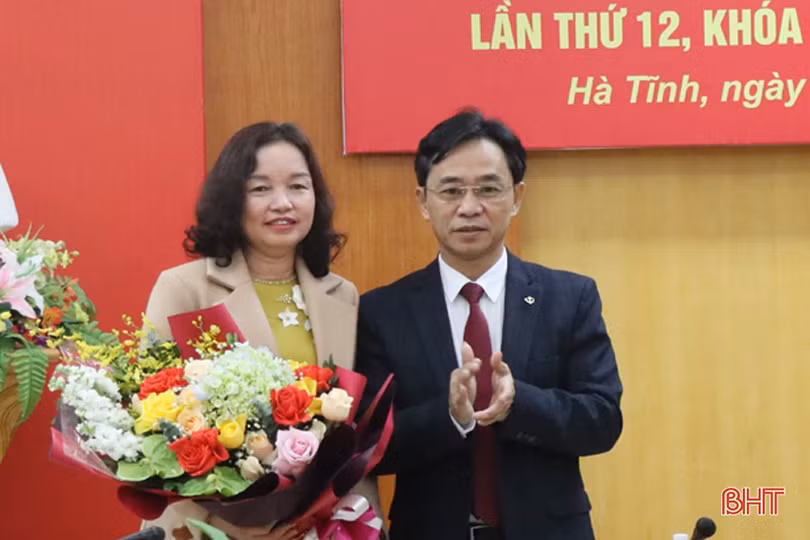 Bà Nguyễn Thị Việt Hà giữ chức vụ Chủ tịch Hội LHPN tỉnh Hà Tĩnh