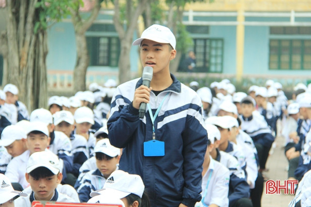 Học sinh Nghi Xuân hiểu rõ hơn về phòng chống buôn bán người