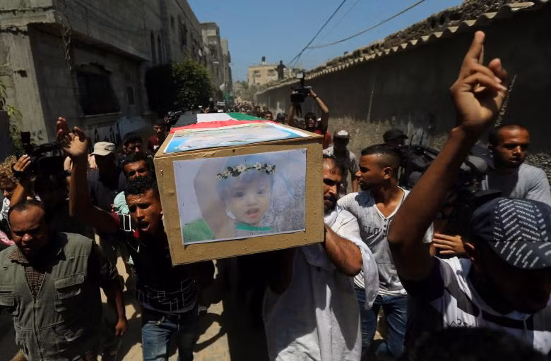 Hiện trường vụ không kích Hamas ở Dải Gaza của Israel