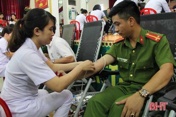 Ngày hội hiến máu tình nguyện ở Nghi Xuân