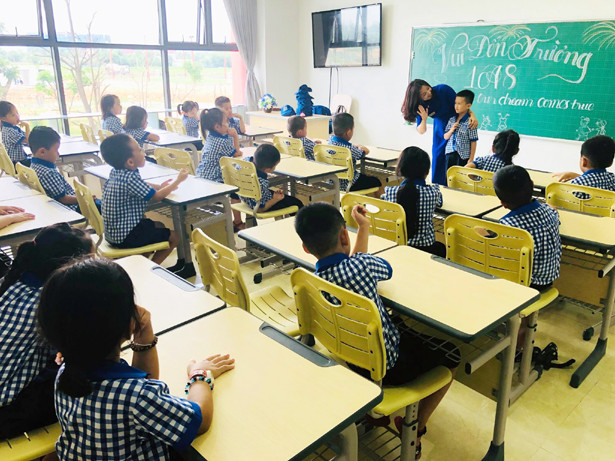 Trường liên cấp Albert Einstein chào đón gần 300 học sinh