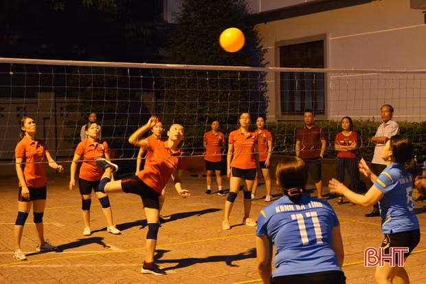 Đua tài Hội thao Khối thi đua Tài chính – kinh tế Hà Tĩnh năm 2018