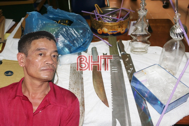 Phá hang ổ mua bán ma túy ở TP Hà Tĩnh, thu nhiều “hàng nóng”
