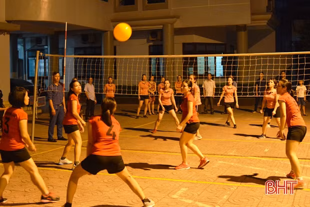 Đua tài Hội thao Khối thi đua Tài chính – kinh tế Hà Tĩnh năm 2018