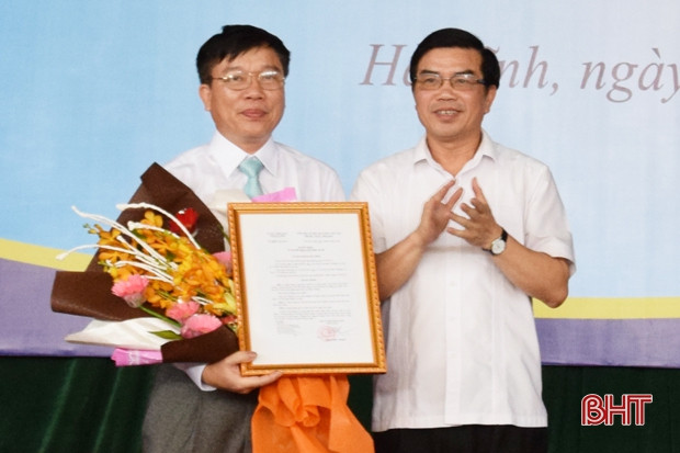 Trường Cao đẳng Kỹ thuật Việt - Đức Hà Tĩnh có hiệu trưởng mới