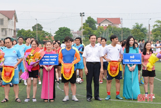 Đua tài Hội thao Khối thi đua Tài chính – kinh tế Hà Tĩnh năm 2018
