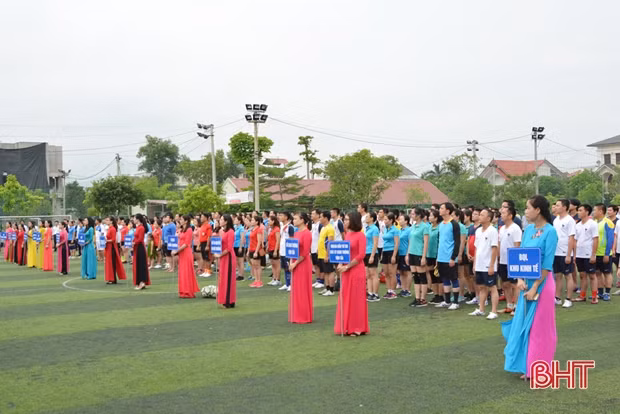 Đua tài Hội thao Khối thi đua Tài chính – kinh tế Hà Tĩnh năm 2018