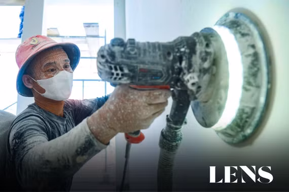 Nhọc nhằn đời thợ sơn