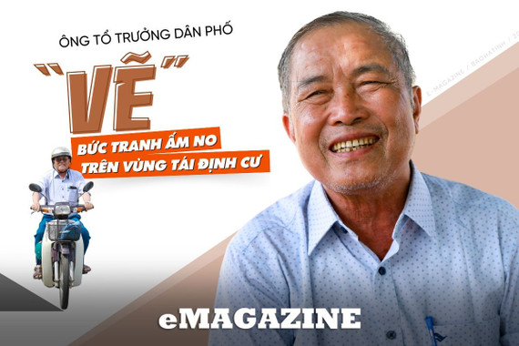 Ông tổ trưởng dân phố “vẽ” bức tranh ấm no trên vùng đất tái định cư