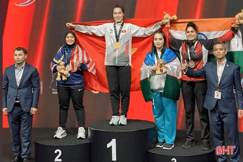 VĐV Nguyễn Lê Quỳnh Chi giành HCV Giải Pencak Silat vô địch thế giới. bqbht_br_a1.jpg