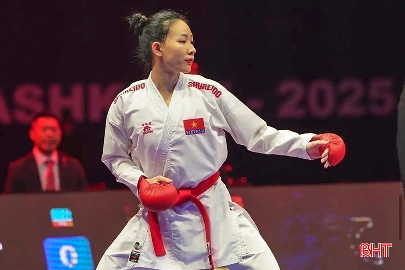 Hoàng Thị Mỹ Tâm là niềm hi vọng giành HCV của thể thao Hà Tĩnh tại SEA Games 33. bqbht_br_2.jpg