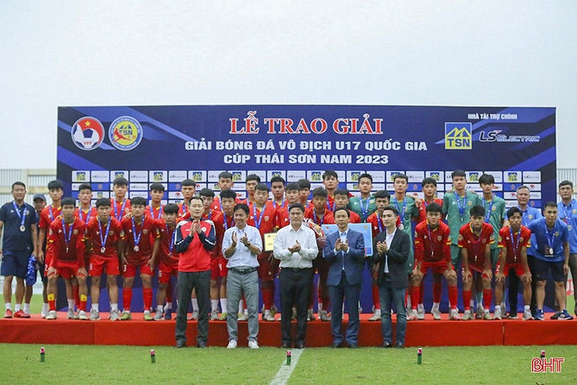 Thời gian qua, bóng đá trẻ Hà Tĩnh đã gặt hái được nhiều thành tích ấn tượng. image.jpg
