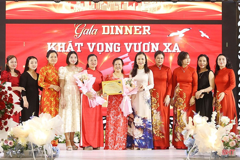 Hiệp hội Nữ doanh nhân Hà Tĩnh thành lập vào tháng 10/2021, hiện có 100 hội viên. image-10.jpg