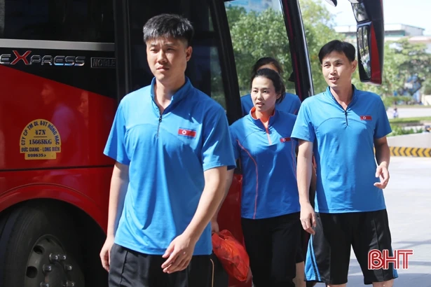 Các đội tuyển đầu tiên có mặt tại Hà Tĩnh dự VTV Cup 2018