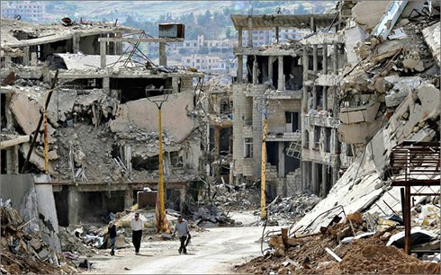 tái thiết syria ngổn ngang trăm mối hình 1 Tái thiết Syria: Ngổn ngang trăm mối