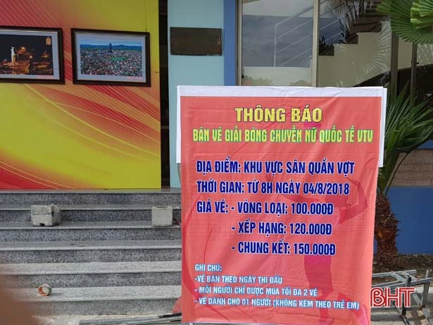 Không khí VTV Cup 2018 tại Hà Tĩnh đang “nóng” dần