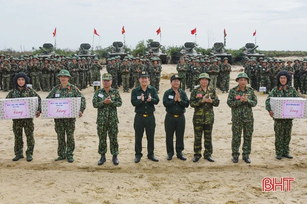 Diễn tập khu vực phòng thủ tỉnh Hà Tĩnh hoàn thành mục đích, đảm bảo an toàn tuyệt đối