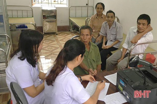 Gần 81% người dân Hà Tĩnh đã được lập hồ sơ sức khỏe