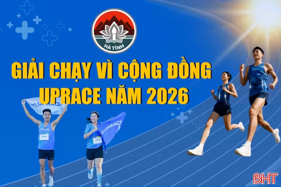 [Infographic]: Các bước cài đặt tham gia Giải chạy vì cộng đồng UPRACE tại Hà Tĩnh
