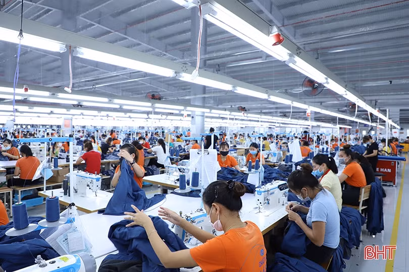 Công nghiệp Hà Tĩnh tăng trưởng ấn tượng