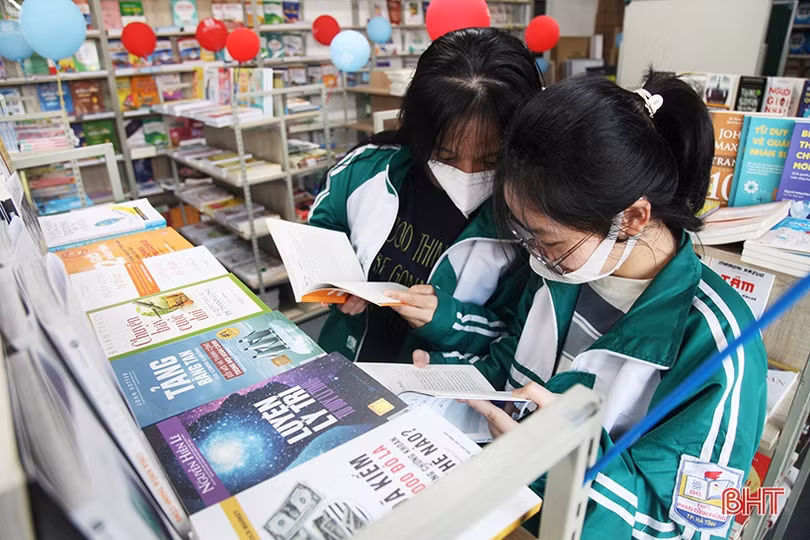 Lan tỏa văn hóa đọc sách ở Hà Tĩnh cùng Siêu thị Habooks