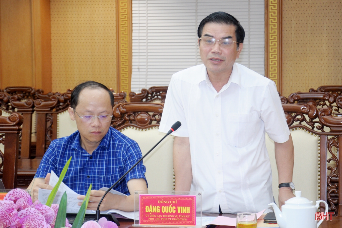 Bám sát kết luận của Trung ương để hoàn thiện Văn kiện Đại hội Đảng bộ tỉnh Hà Tĩnh nhiệm kỳ 2020 - 2025